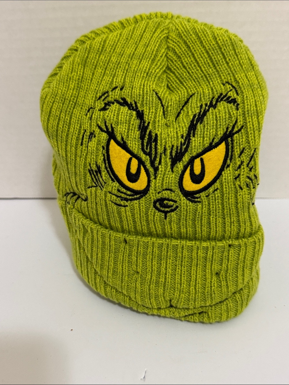 Dr Seuss Grinch Big Face Kids Beanie